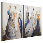 Impression sur toile modulaire Tableau représentant un groupe de femmes