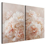 Impression sur toile modulaire Modular canvas print Soft blooms in gentle pastel hues