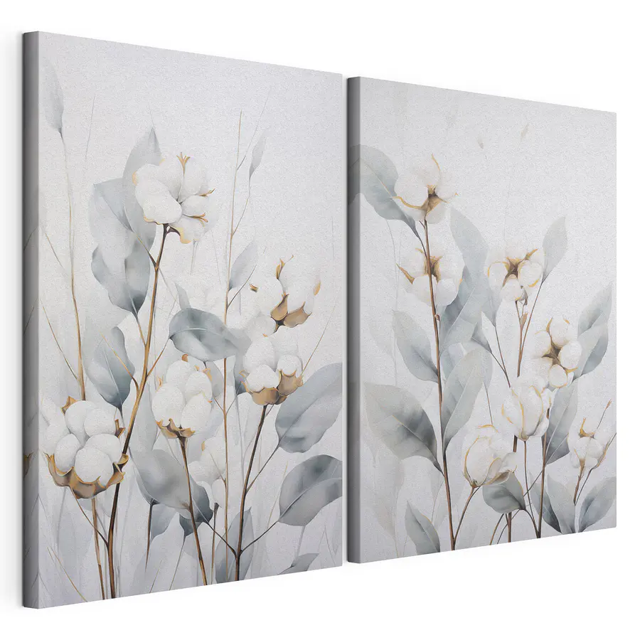 Tableau modulaire Tendresse du coton (UGS : m30322)