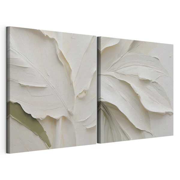 Des superpositions élégantes aux teintes douces Impression sur toile modulaire Des superpositions élégantes aux teintes douces
