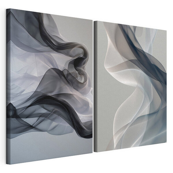 Des couches fluides de tissu souple Impression sur toile modulaire Des couches fluides de tissu souple
