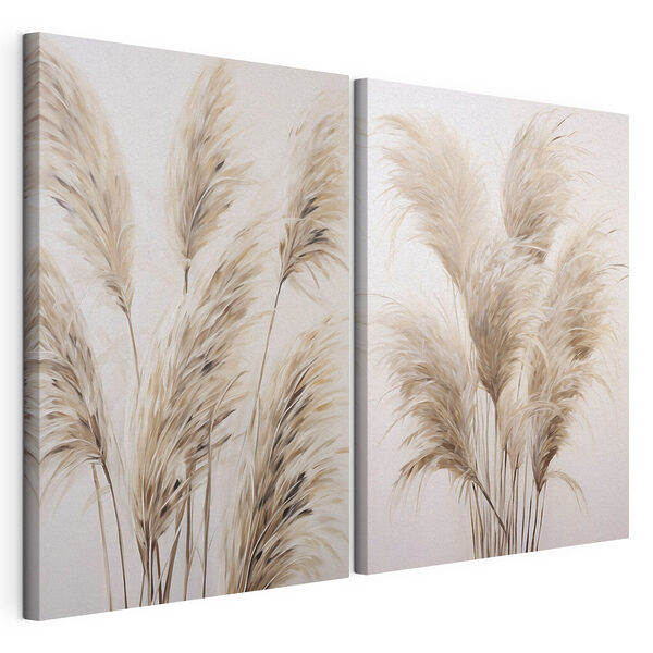 Peinture représentant une plante Impression sur toile modulaire Peinture représentant une plante