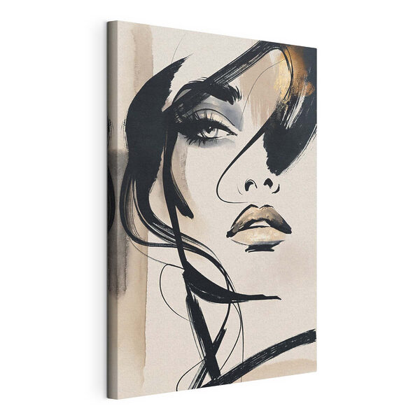 Tableaux Peinture représentant le visage d'une femme