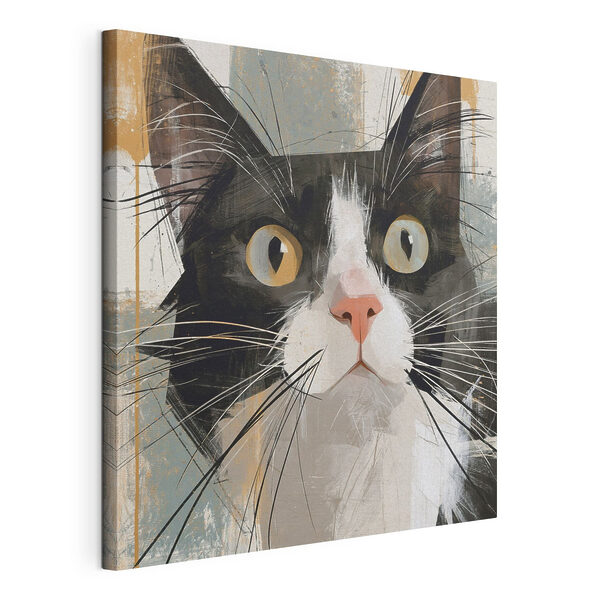 Tableaux Chat aux grands yeux