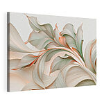 Tableaux - Des feuilles ondulantes aux teintes douces