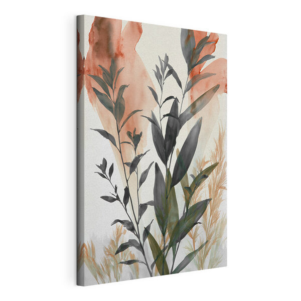 Tableaux Peinture représentant des feuilles et des plantes