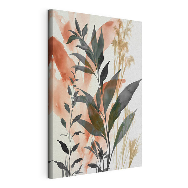 Tableaux Peinture représentant des feuilles et des plantes