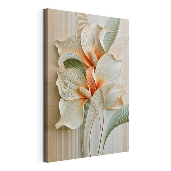 Tableaux Des fleurs élégantes aux teintes douces