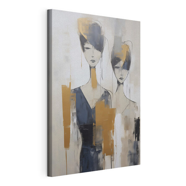 Tableaux Peinture représentant des femmes aux couleurs variées
