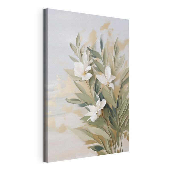 Tableaux Peinture représentant des fleurs et des feuilles