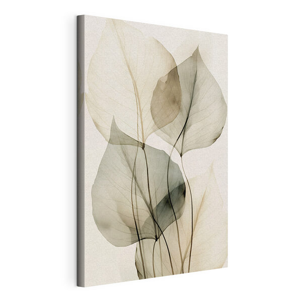 Des feuilles délicates aux teintes douces Tableaux Des feuilles délicates aux teintes douces