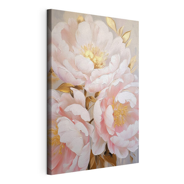Peinture de fleurs sur un fond blanc Tableaux Peinture de fleurs sur un fond blanc