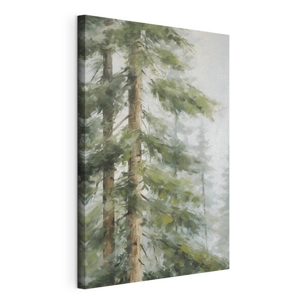 Tableaux Peinture représentant des arbres dans les bois
