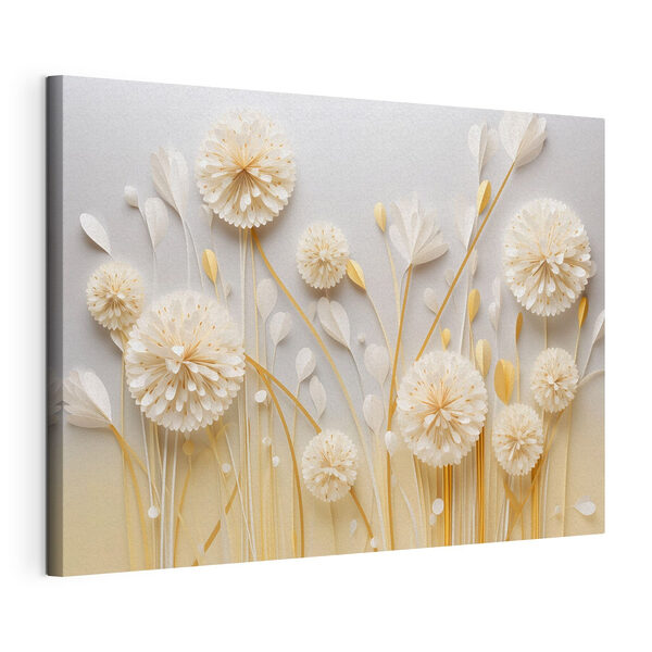 Fleurs en papier délicates aux teintes douces Tableaux Fleurs en papier délicates aux teintes douces