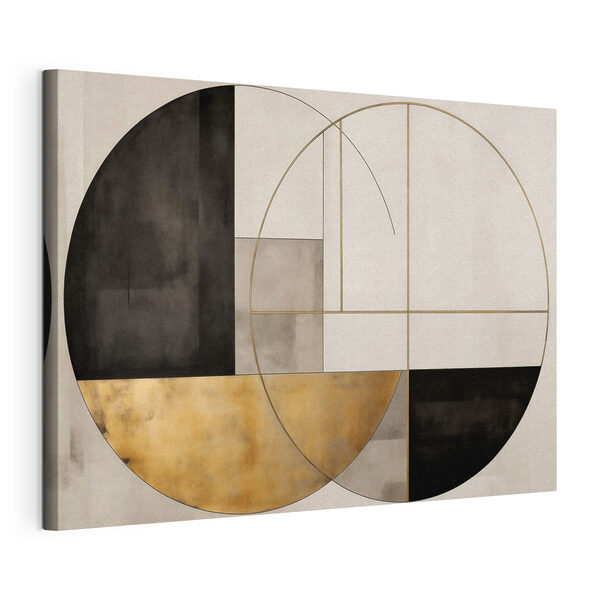 Peinture représentant un cercle et un cercle Tableaux Peinture représentant un cercle et un cercle