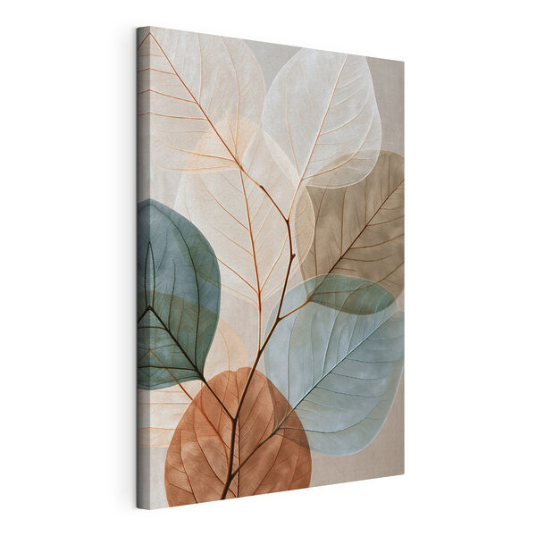 Feuilles translucides aux couleurs douces Tableaux Feuilles translucides aux couleurs douces