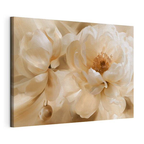 Tableaux Des fleurs sereines aux teintes douces
