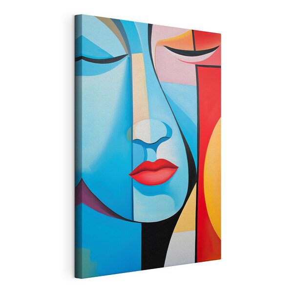 Peinture représentant le visage d'une femme Tableaux Peinture représentant le visage d'une femme
