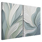 Impression sur toile modulaire De douces ondulations de couleurs et de formes