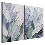 Impression sur toile modulaire Les teintes douces de l'étreinte de la nature