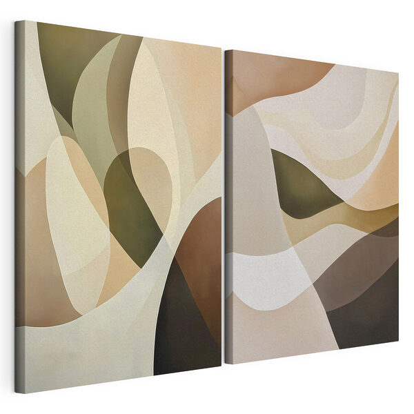 Quelques œuvres d'art Impression sur toile modulaire Quelques œuvres d'art