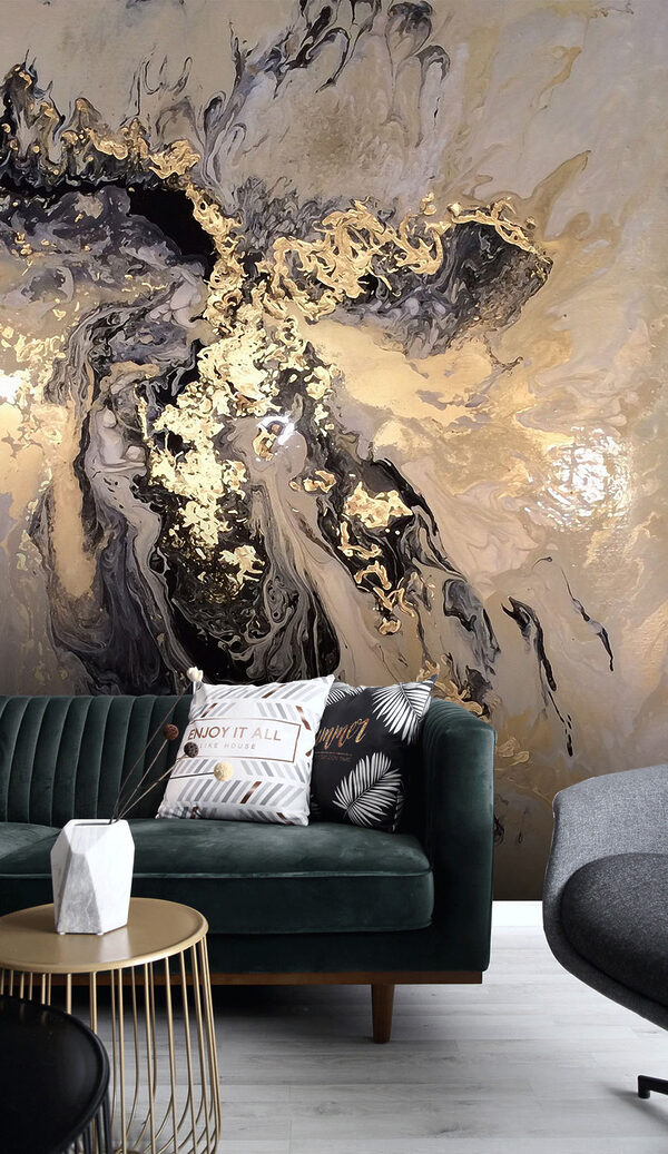Papier peint effet matière